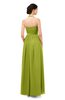 ColsBM Marley Green Oasis Bridesmaid Dresses Floor Length Illusion Sleeveless Ruching Romantic A-line