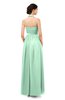 ColsBM Marley Honeydew Bridesmaid Dresses Floor Length Illusion Sleeveless Ruching Romantic A-line