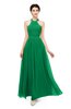 ColsBM Marley Jelly Bean Bridesmaid Dresses Floor Length Illusion Sleeveless Ruching Romantic A-line