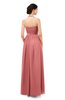 ColsBM Marley Lantana Bridesmaid Dresses Floor Length Illusion Sleeveless Ruching Romantic A-line