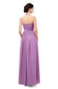 ColsBM Marley Orchid Bridesmaid Dresses Floor Length Illusion Sleeveless Ruching Romantic A-line