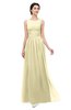 ColsBM Skyler Anise Flower Bridesmaid Dresses Sheer A-line Sleeveless Classic Ruching Zipper