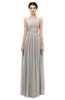 ColsBM Skyler Ashes Of Roses Bridesmaid Dresses Sheer A-line Sleeveless Classic Ruching Zipper