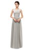 ColsBM Skyler Hushed Violet Bridesmaid Dresses Sheer A-line Sleeveless Classic Ruching Zipper