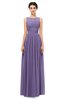 ColsBM Skyler Lilac Bridesmaid Dresses Sheer A-line Sleeveless Classic Ruching Zipper