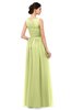 ColsBM Skyler Lime Sherbet Bridesmaid Dresses Sheer A-line Sleeveless Classic Ruching Zipper