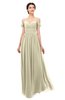 ColsBM Angel Putty Bridesmaid Dresses Short Sleeve Elegant A-line Ruching Floor Length Backless