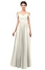 ColsBM Angel Whisper White Bridesmaid Dresses Short Sleeve Elegant A-line Ruching Floor Length Backless