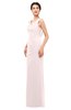 ColsBM Regina Angel Wing Bridesmaid Dresses Mature V-neck Sleeveless Buttons Zip up Floor Length