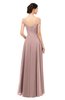 ColsBM Lilith Bridal Rose Bridesmaid Dresses Off The Shoulder Pleated Short Sleeve Romantic Zip up A-line