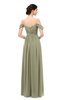 ColsBM Elwyn Sponge Bridesmaid Dresses Floor Length Pleated V-neck Romantic Backless A-line
