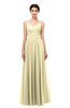 ColsBM Bryn Anise Flower Bridesmaid Dresses Floor Length Sash Sleeveless Simple A-line Criss-cross Straps