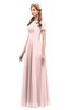 ColsBM Morgan Veiled Rose Bridesmaid Dresses Zip up A-line Traditional Sash Bateau Short Sleeve