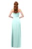 ColsBM Jess Blue Glass Bridesmaid Dresses Sleeveless Appliques Strapless A-line Zipper Modern