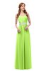 ColsBM Jess Bright Green Bridesmaid Dresses Sleeveless Appliques Strapless A-line Zipper Modern