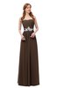 ColsBM Jess Copper Bridesmaid Dresses Sleeveless Appliques Strapless A-line Zipper Modern