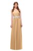 ColsBM Jess Desert Mist Bridesmaid Dresses Sleeveless Appliques Strapless A-line Zipper Modern
