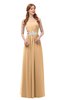 ColsBM Jess Desert Mist Bridesmaid Dresses Sleeveless Appliques Strapless A-line Zipper Modern