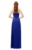 ColsBM Jess Electric Blue Bridesmaid Dresses Sleeveless Appliques Strapless A-line Zipper Modern