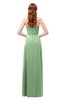 ColsBM Jess Fair Green Bridesmaid Dresses Sleeveless Appliques Strapless A-line Zipper Modern