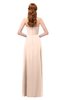 ColsBM Jess Fresh Salmon Bridesmaid Dresses Sleeveless Appliques Strapless A-line Zipper Modern
