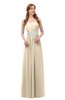 ColsBM Jess Novelle Peach Bridesmaid Dresses Sleeveless Appliques Strapless A-line Zipper Modern