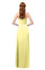 ColsBM Jess Pastel Yellow Bridesmaid Dresses Sleeveless Appliques Strapless A-line Zipper Modern