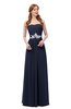 ColsBM Jess Peacoat Bridesmaid Dresses Sleeveless Appliques Strapless A-line Zipper Modern