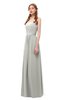 ColsBM Jess Platinum Bridesmaid Dresses Sleeveless Appliques Strapless A-line Zipper Modern