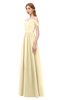 ColsBM Taylor Cornhusk Bridesmaid Dresses A-line Off The Shoulder Short Sleeve Zipper Floor Length Simple