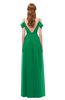 ColsBM Taylor Jelly Bean Bridesmaid Dresses A-line Off The Shoulder Short Sleeve Zipper Floor Length Simple
