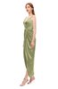 ColsBM Harlow Cedar Bridesmaid Dresses Spaghetti Sleeveless Glamorous Hi-Lo Pleated Column