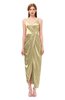 ColsBM Harlow Curds & Whey Bridesmaid Dresses Spaghetti Sleeveless Glamorous Hi-Lo Pleated Column