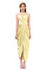 ColsBM Harlow Daffodil Bridesmaid Dresses Spaghetti Sleeveless Glamorous Hi-Lo Pleated Column