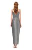 ColsBM Harlow Flint Gray Bridesmaid Dresses Spaghetti Sleeveless Glamorous Hi-Lo Pleated Column