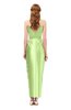 ColsBM Harlow Green Oasis Bridesmaid Dresses Spaghetti Sleeveless Glamorous Hi-Lo Pleated Column