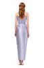 ColsBM Harlow Lavender Blue Bridesmaid Dresses Spaghetti Sleeveless Glamorous Hi-Lo Pleated Column