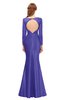 ColsBM Kenzie Purple Opulence Bridesmaid Dresses Trumpet Lace Bateau Long Sleeve Floor Length Mature