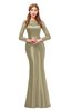 ColsBM Kenzie Sponge Bridesmaid Dresses Trumpet Lace Bateau Long Sleeve Floor Length Mature