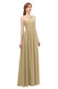 ColsBM Kendal Curds & Whey Bridesmaid Dresses A-line Sleeveless Half Backless Pleated Elegant One Shoulder