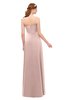 ColsBM Andrea Dusty Rose Bridesmaid Dresses Sexy Zipper Sleeveless Pleated Floor Length A-line