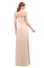 ColsBM Andrea Fresh Salmon Bridesmaid Dresses Sexy Zipper Sleeveless Pleated Floor Length A-line