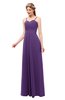 ColsBM Andrea Pansy Bridesmaid Dresses Sexy Zipper Sleeveless Pleated Floor Length A-line