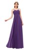 ColsBM Andrea Pansy Bridesmaid Dresses Sexy Zipper Sleeveless Pleated Floor Length A-line