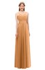 ColsBM Andrea Pheasant Bridesmaid Dresses Sexy Zipper Sleeveless Pleated Floor Length A-line