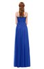 ColsBM Rian Dazzling Blue Bridesmaid Dresses Sleeveless Ruching A-line Glamorous Half Backless Spaghetti