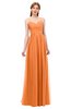 ColsBM Rian Mango Bridesmaid Dresses Sleeveless Ruching A-line Glamorous Half Backless Spaghetti