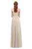ColsBM Rian Pastel Rose Tan Bridesmaid Dresses Sleeveless Ruching A-line Glamorous Half Backless Spaghetti