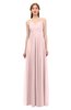 ColsBM Rian Veiled Rose Bridesmaid Dresses Sleeveless Ruching A-line Glamorous Half Backless Spaghetti