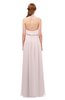 ColsBM Jackie Angel Wing Bridesmaid Dresses Casual Floor Length Halter Split-Front Sleeveless Backless